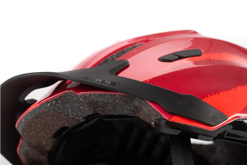 Cube Ant Youth Helmet in Red-2